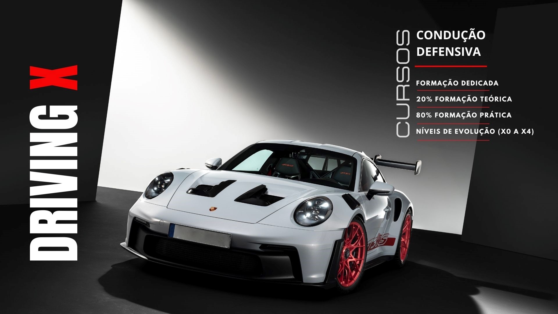Cursos e Programas de Condução Defensiva e Evasiva da Driving X, marca parceira do Cartão de Desconto Seguro Directo