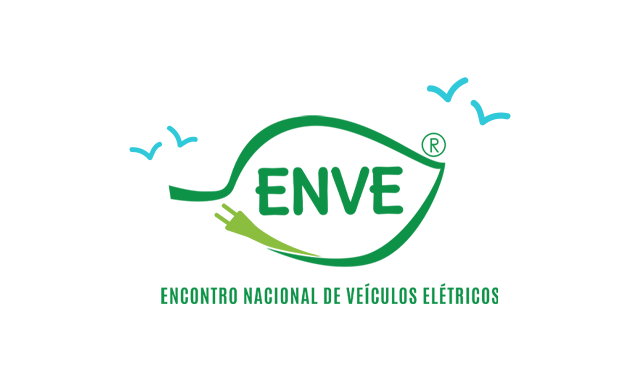 Logotipo oficial do Encontro Nacional de Veículos Eléctricos